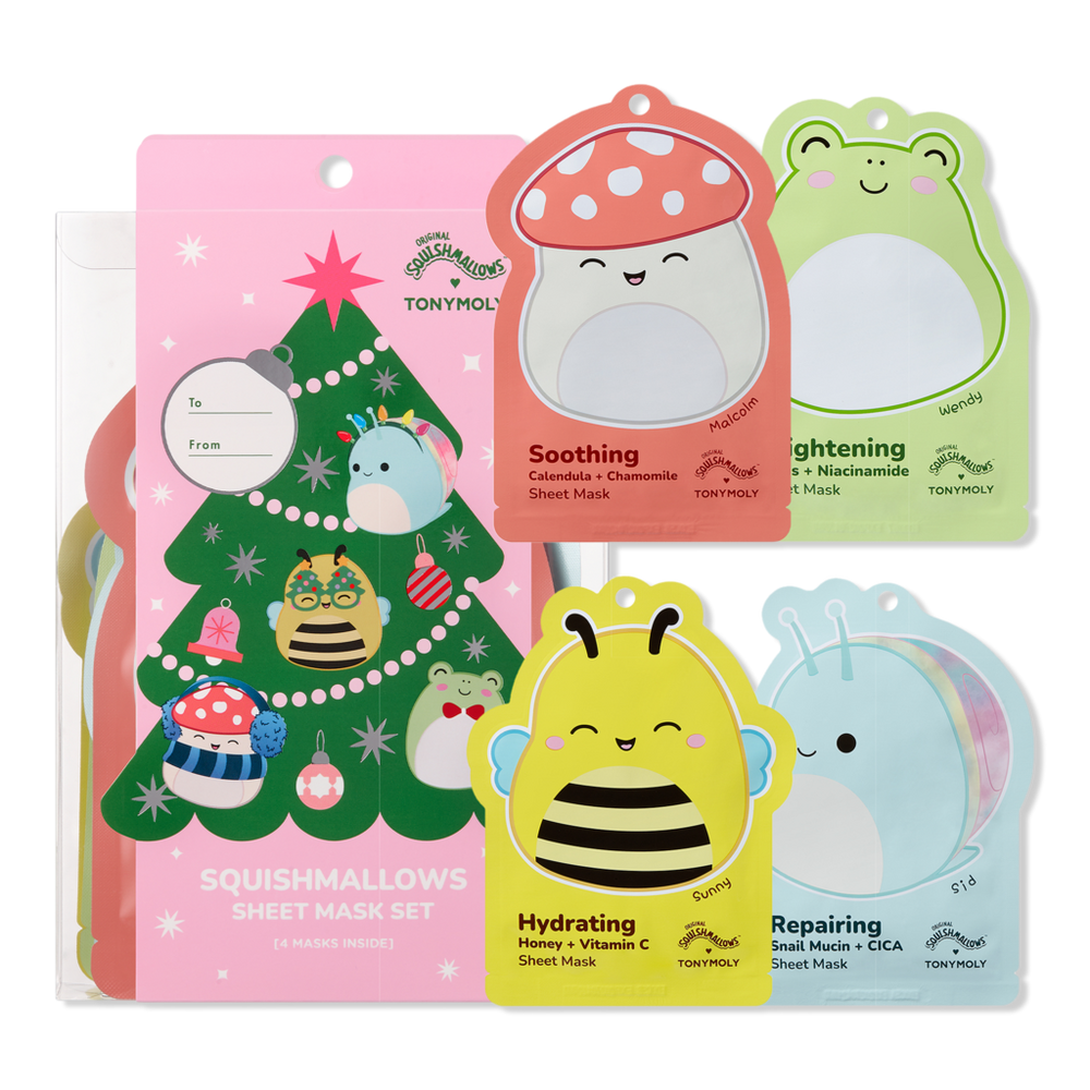 Tonymoly Squishmallows Head To Toe Superstarts Mask Set