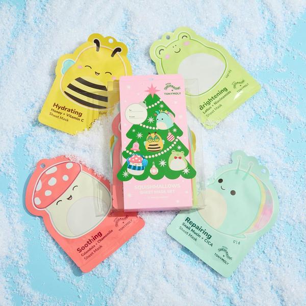TONYMOLY Squishmallows Head To Toe Superstarts Mask Set #3