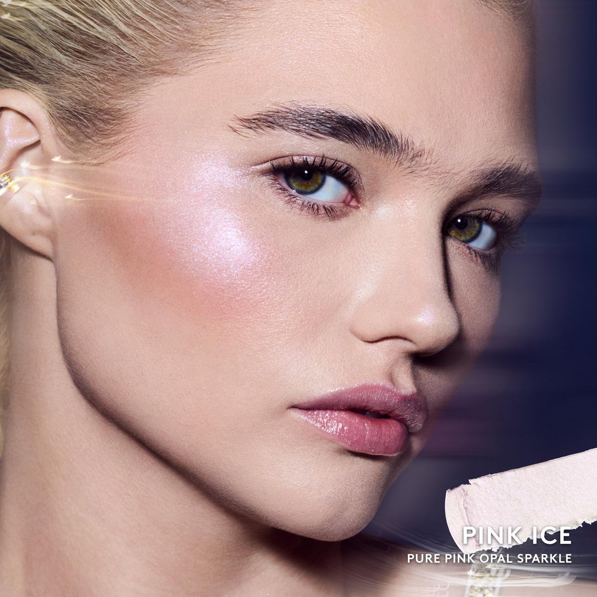 Diamond Bomb All-Over Diamond Veil - PINK ICE