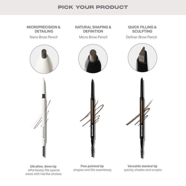 Morphe Nano Brow Pencil #8
