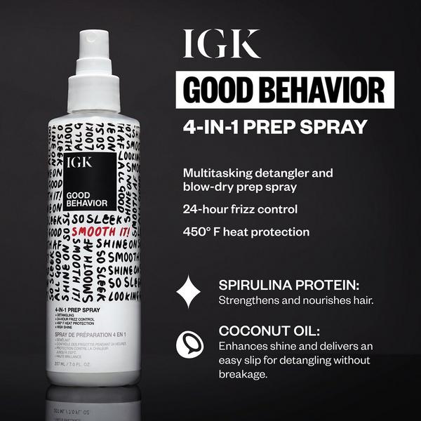 IGK Frizz-Free Faves Holiday Kit #3
