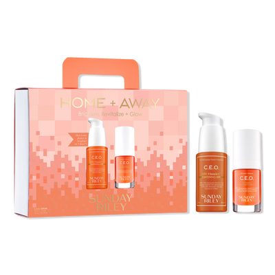 SUNDAY RILEY Home + Away Brighten, Revitalize + Glow Gift Set