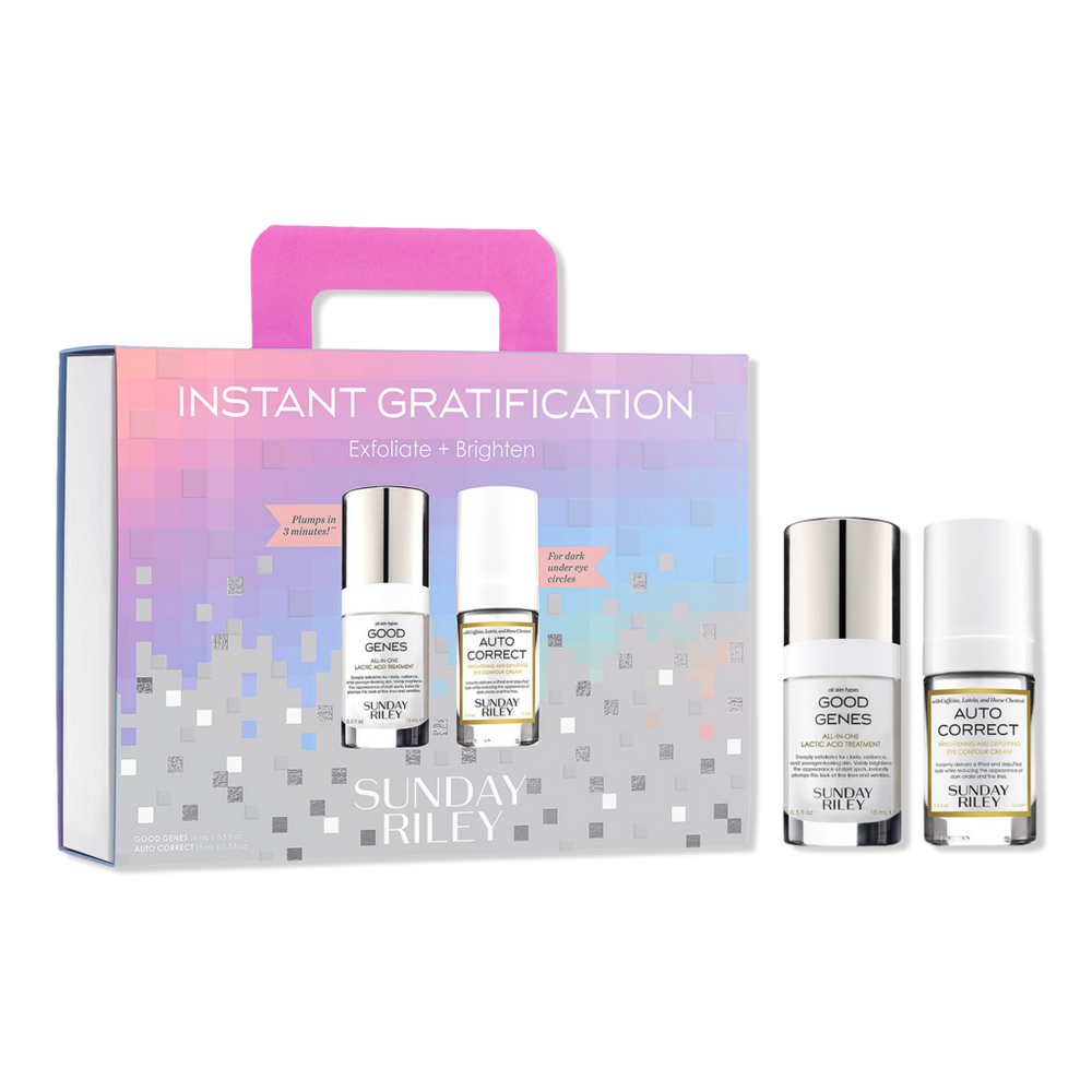 Sunday Riley Instant Gratification Exfoliate + Brighten Gift Set