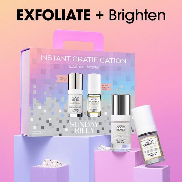 SUNDAY RILEY Instant Gratification Exfoliate + Brighten Gift Set #2