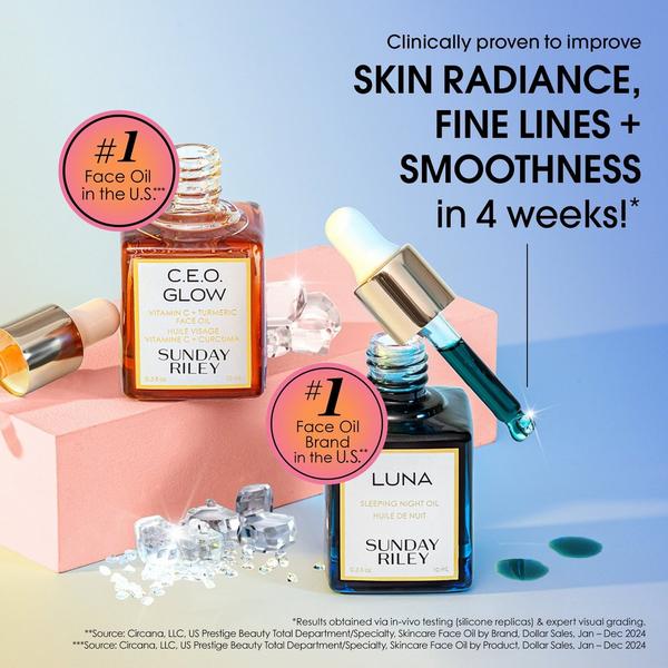 SUNDAY RILEY Day + Night Brighten + Plump Gift Set #2