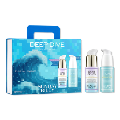 SUNDAY RILEY Deep Dive Exfoliate + Hydrate Gift Set