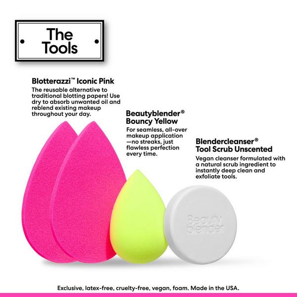 beautyblender Cleantemporary Trio Blend, Blot & Cleanse Set #5