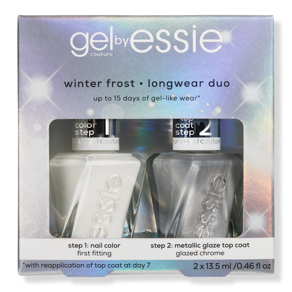 Essie Gel Couture Nail Polish 2 Piece Holiday Gift Set #1