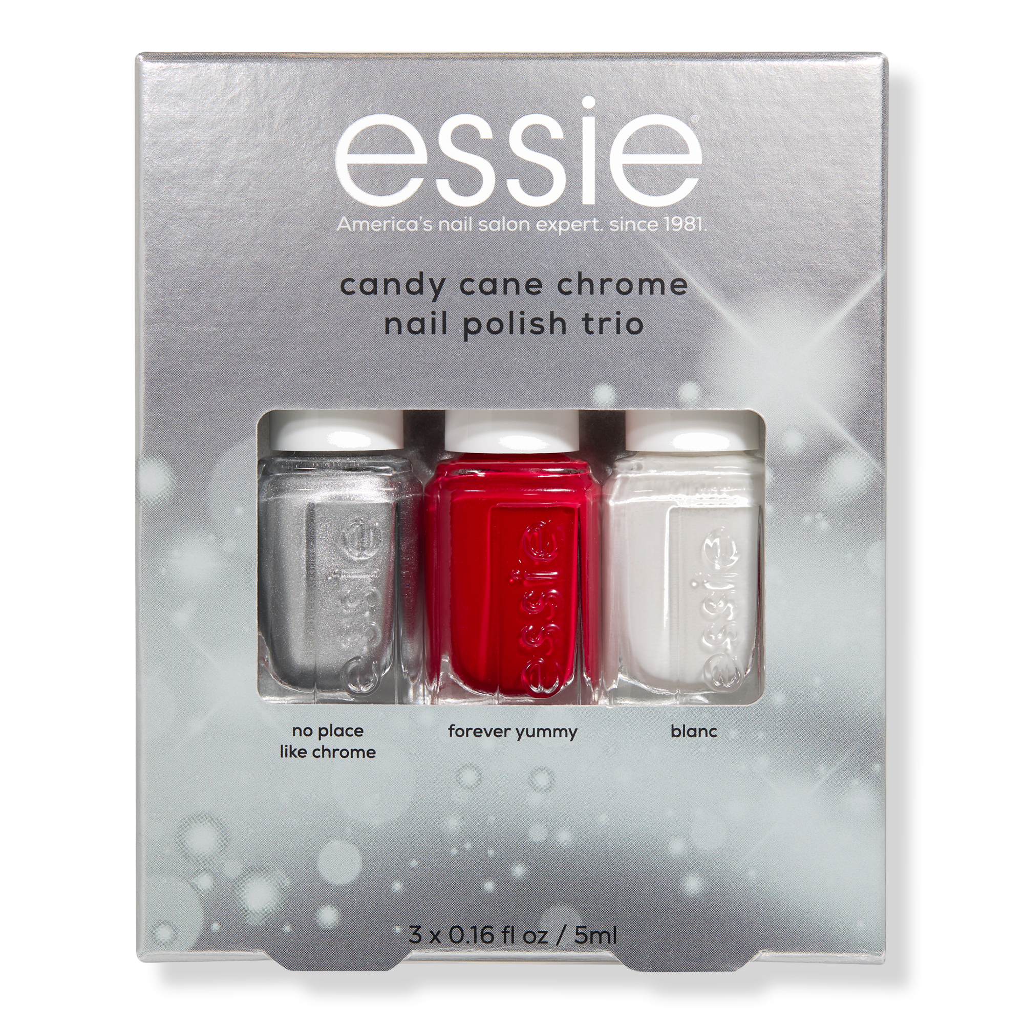 Essie Holiday 3 Piece Mini Nail Polish Gift Set #1