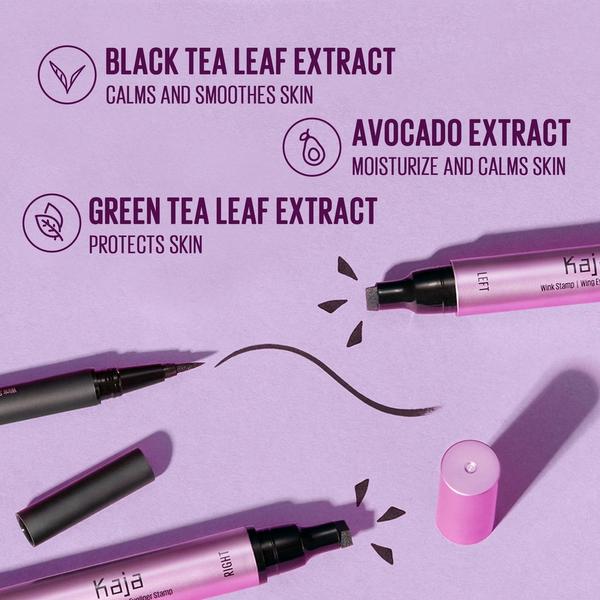 Kaja Wink Stamp Waterproof Winged Eyeliner - Stamp & Liquid Pen #7