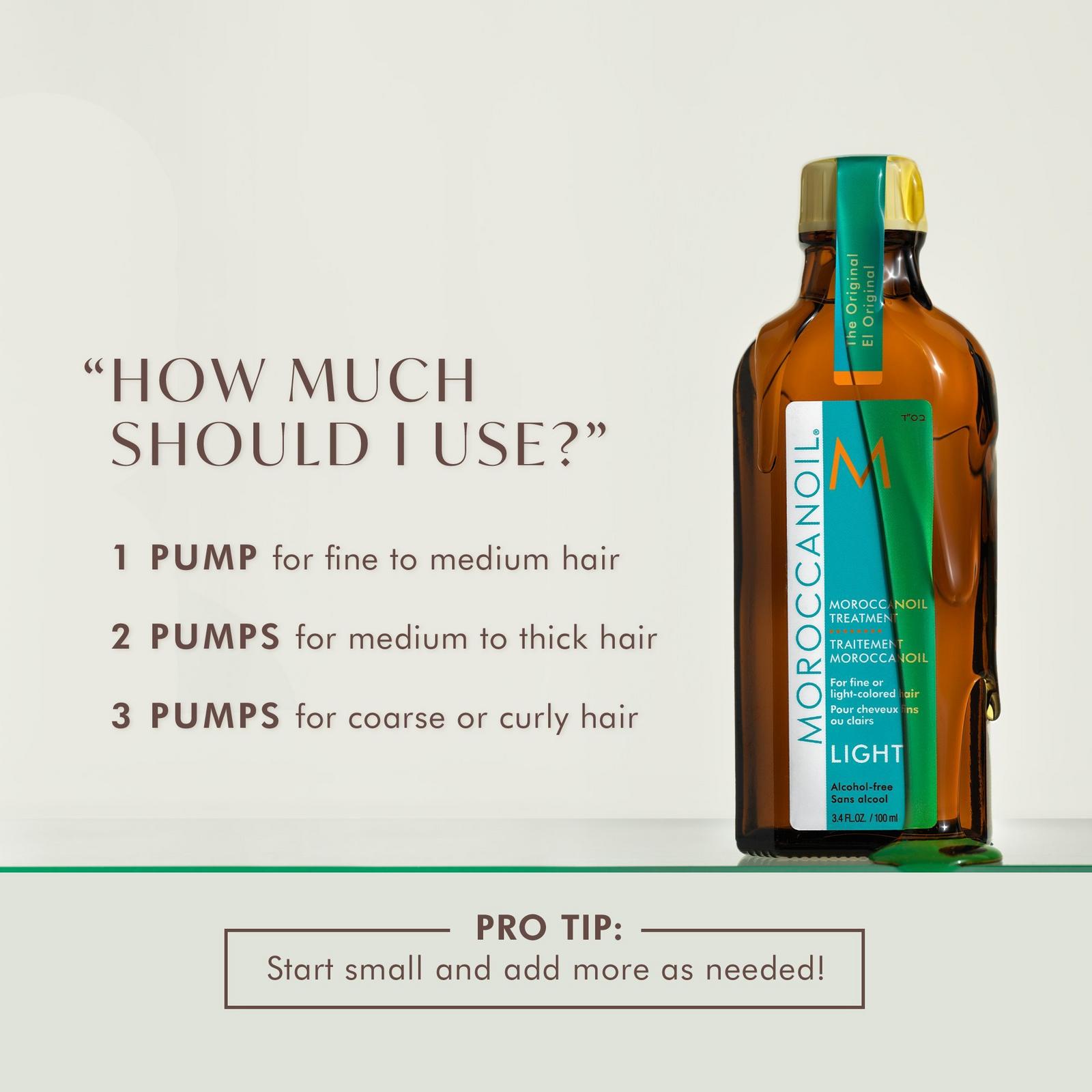 Moroccanoil Treatment Light Hair Oil - 3.4 oz