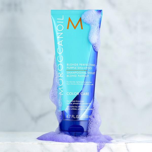 Moroccanoil Blonde Perfecting Purple Shampoo #5