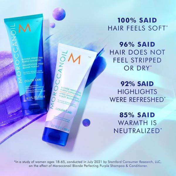 Moroccanoil Blonde Perfecting Purple Shampoo #6