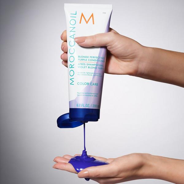 Moroccanoil Blonde Perfecting Purple Conditioner #3