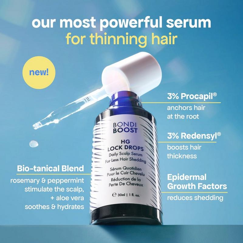 Bondi Boost - 2.0 oz HG Lock Drops Scalp Serum for Thinning Hair