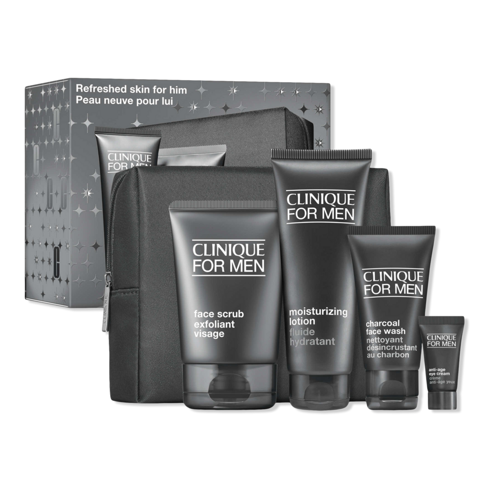 Clinique Refreshed Skin For Him Skincare Gift Set