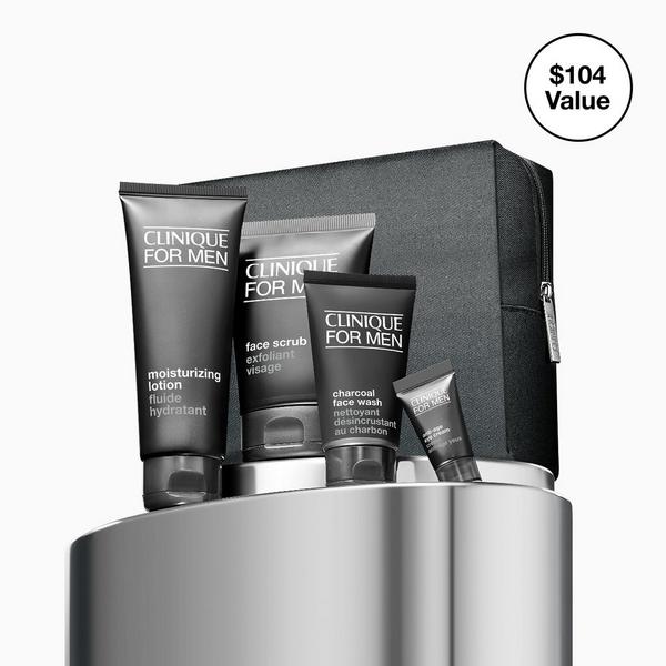 Clinique Refreshed Skin For Him Skincare Gift Set #2
