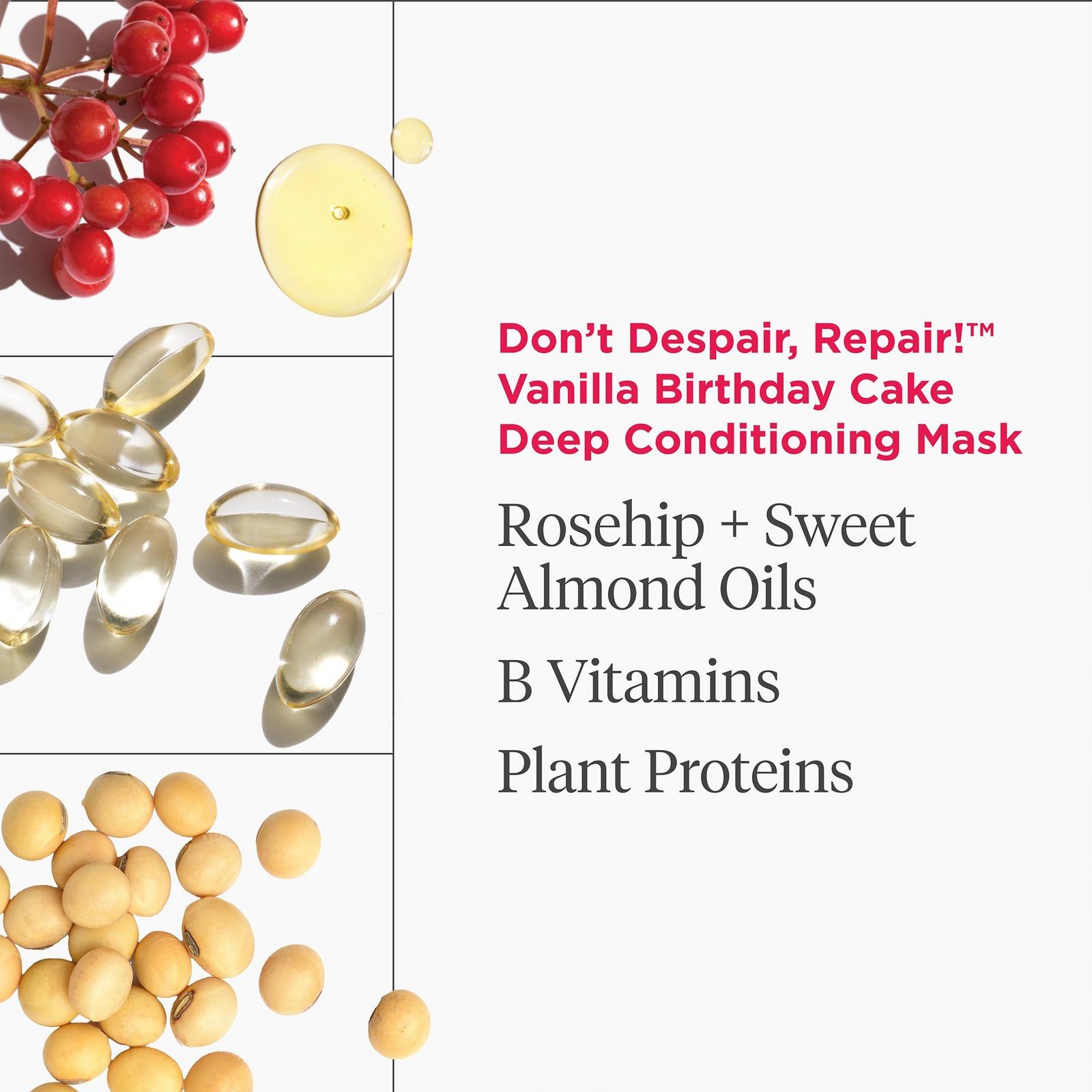 Don't Despair, Repair! Vanilla Birthday Cake Deep Conditioning Hair Mask