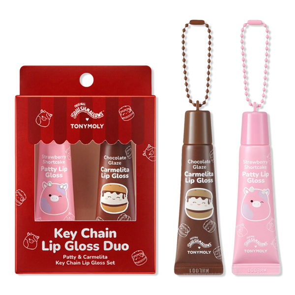 TONYMOLY Squishmallows Keychain Lip Gloss Duo #1