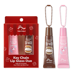 TONYMOLY Squishmallows Keychain Lip Gloss Duo