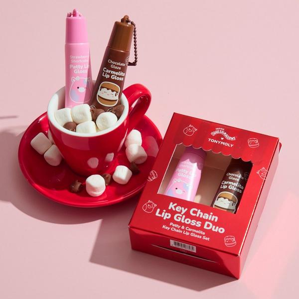 TONYMOLY Squishmallows Keychain Lip Gloss Duo #2