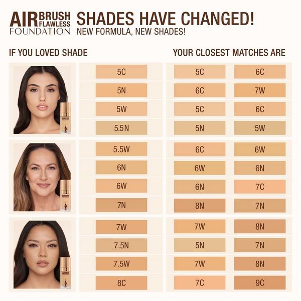 Charlotte Tilbury Airbrush Flawless Foundation #5