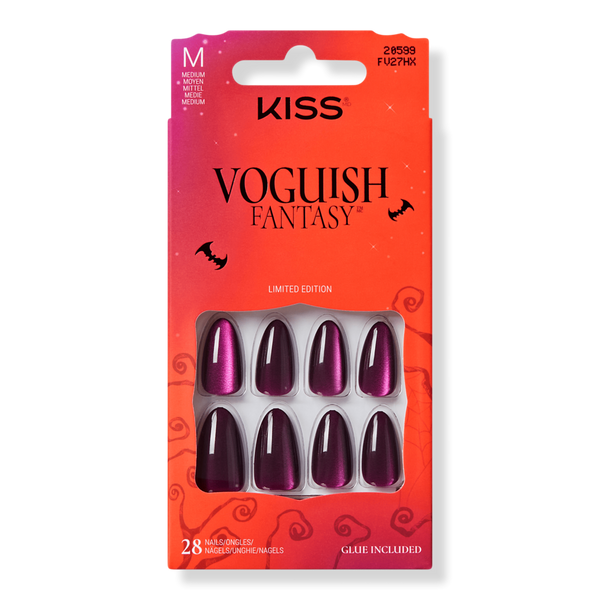 Kiss Voguish Fantasy Halloween Press On Nails - Devilish Disco #1