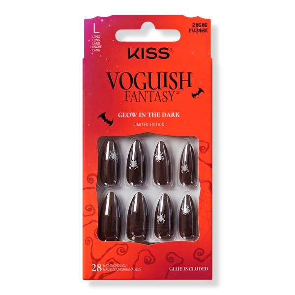 Kiss Voguish Fantasy Halloween Press On Nails - Cosmic Area #1
