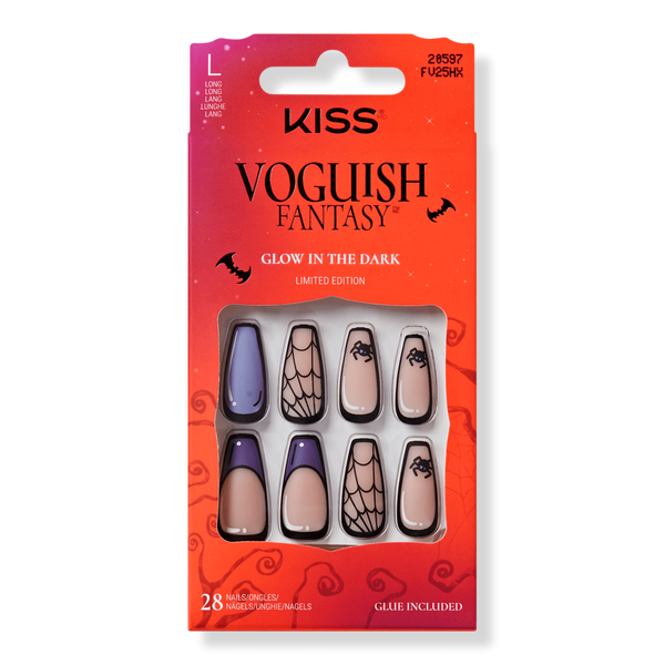 Kiss Voguish Fantasy Halloween Press On Nails - Moonlit Magic #1