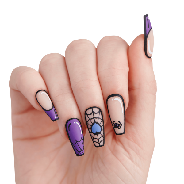 Kiss Voguish Fantasy Halloween Press On Nails - Moonlit Magic #2