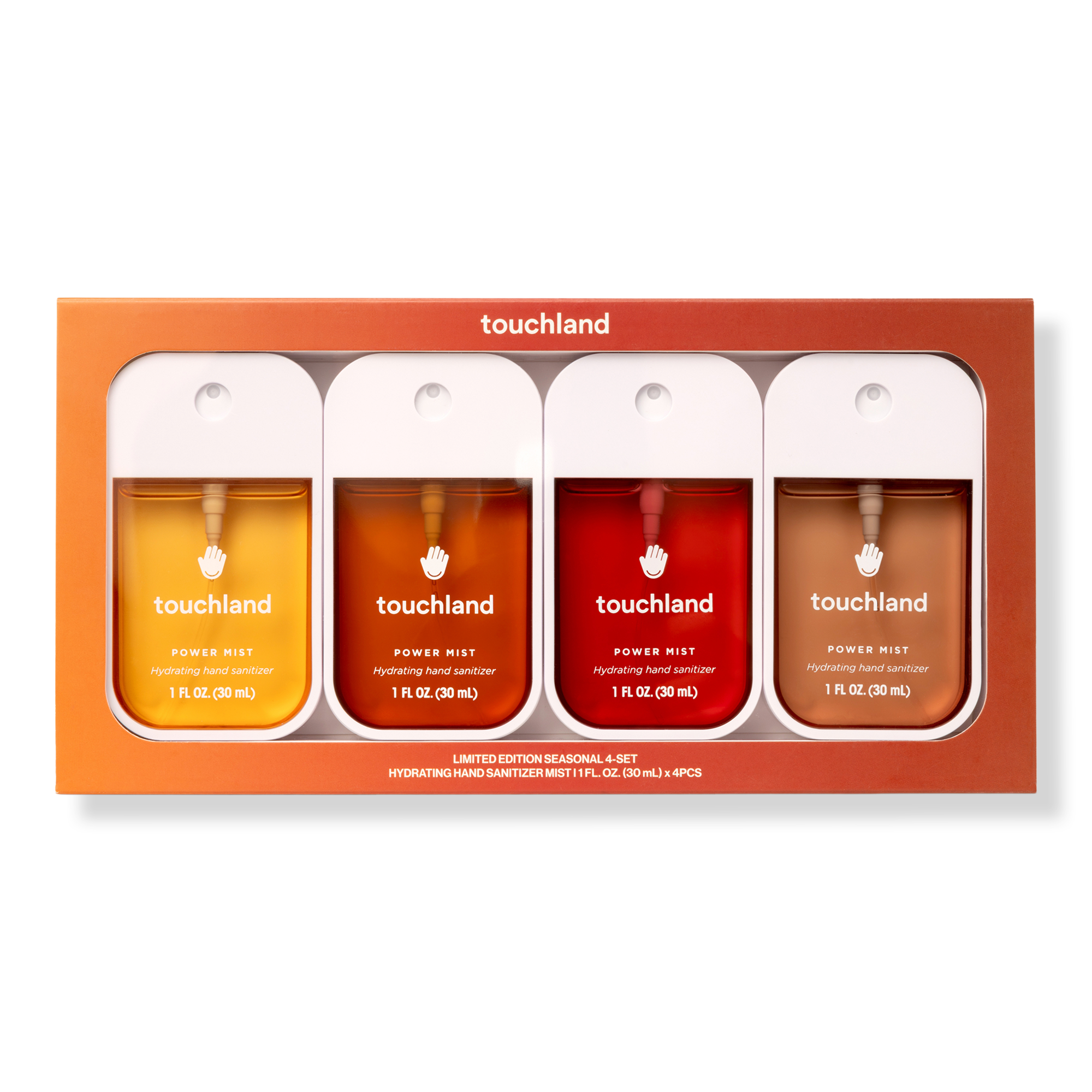 Touchland Limited Edition Seasonal Power Mist Hand Sanitizer 4-Set #1