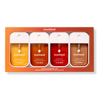 Touchland Limited Edition Seasonal Power Mist Hand Sanitizer 4-Set