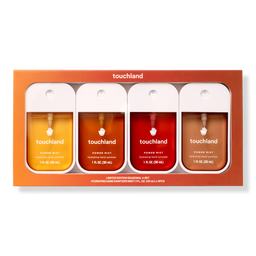 Touchland Limited Edition Seasonal Power Mist Hand Sanitizer 4-Set