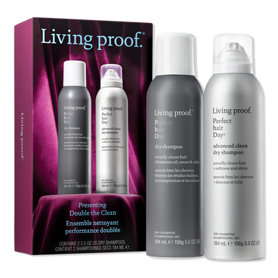 Living Proof Double the Clean Perfect Hair Day Dry Shampoo Gift Set