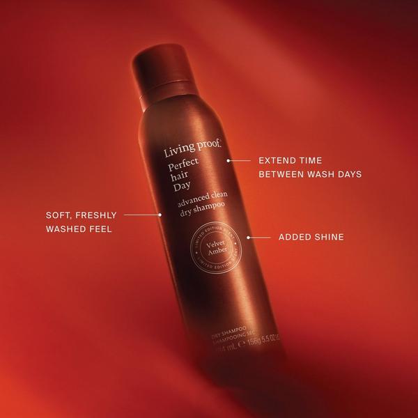 Living Proof Perfect Hair Day Advanced Clean Dry Shampoo – Limited Edition Velvet Amber #5