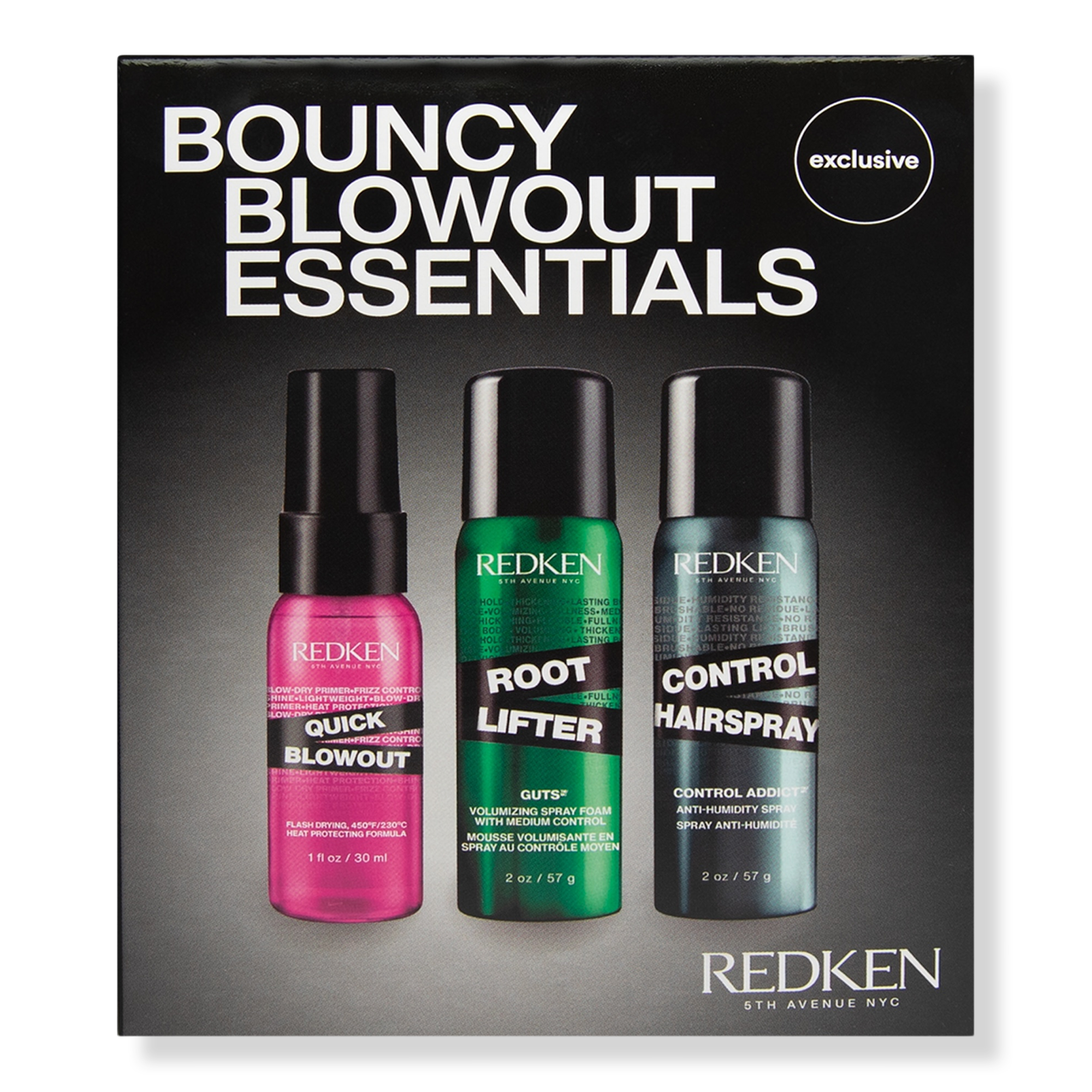 Redken Bouncy Blowout Mini Styling Essentials Kit #1