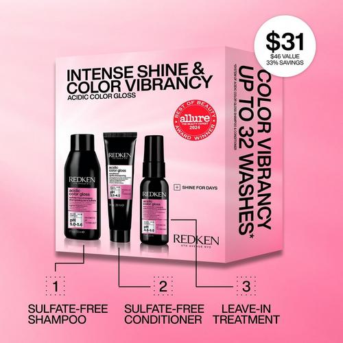 Redken - Acidic Color Gloss Shine Mini Kit | Ulta Beauty