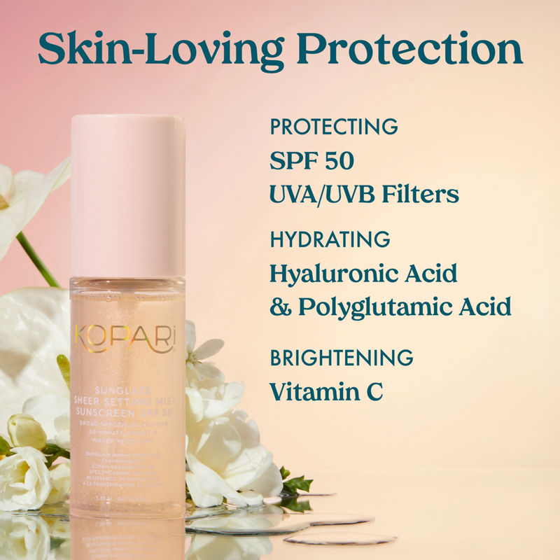 Kopari Beauty - 1.53 oz Sunglaze Sheer Setting Mist Sunscreen SPF