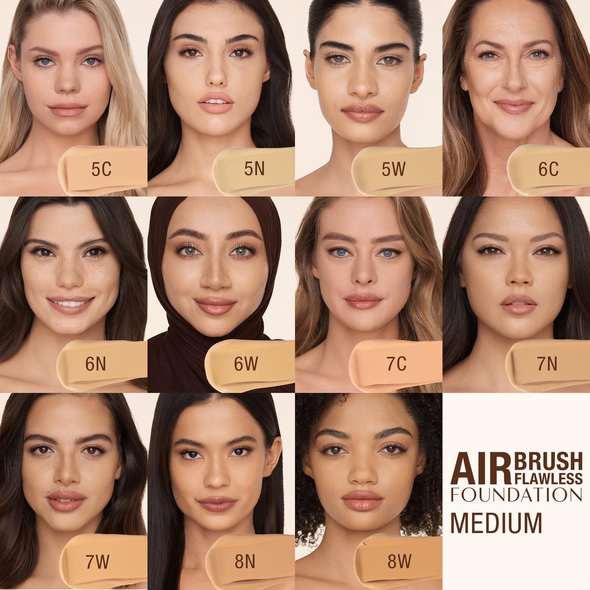 Airbrush Flawless Foundation - 6 Warm