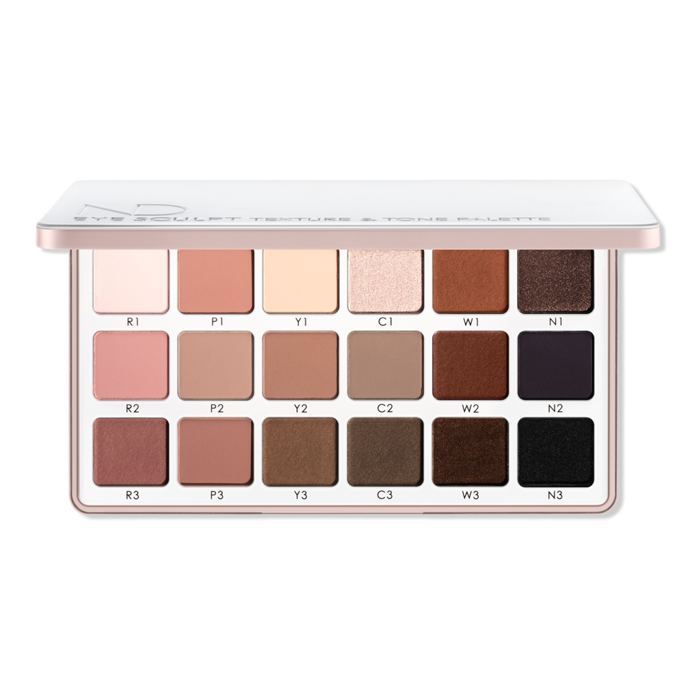 Natasha Denona Eye Sculpt Texture & Tone Eyeshadow Palette Soft