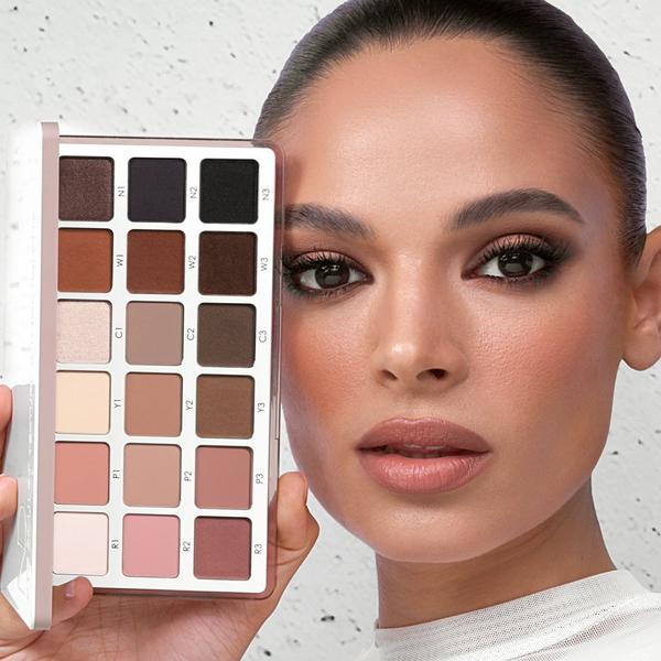 NATASHA DENONA Eye Sculpt Texture & Tone Eyeshadow Palette - Soft #4
