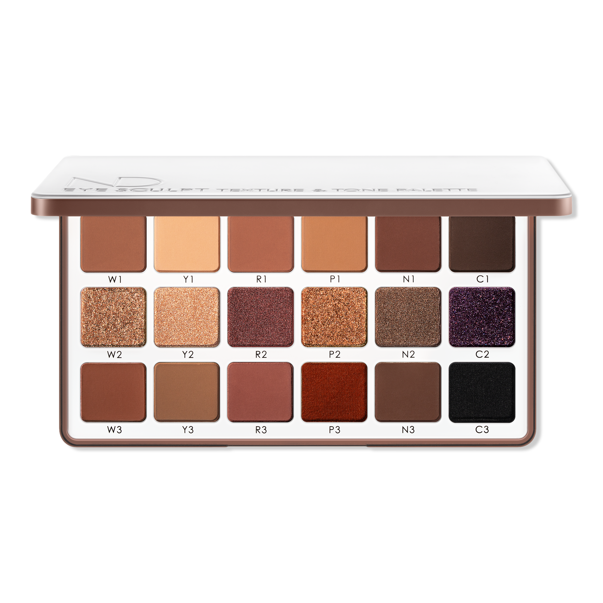 NATASHA DENONA Eye Sculpt Texture & Tone Eyeshadow Palette #1