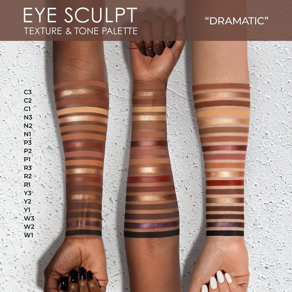 NATASHA DENONA Eye Sculpt Texture & Tone Eyeshadow Palette #3