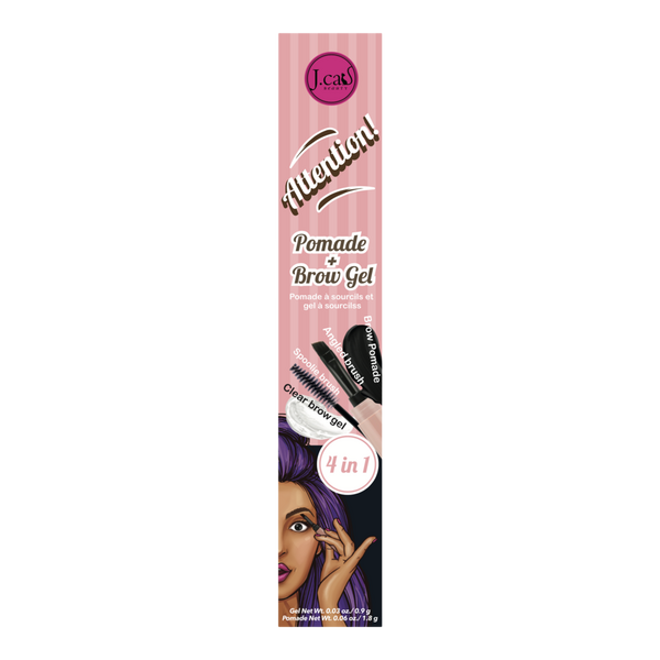 J.Cat Beauty Attention! 4 In1 Pomade Brow Gel #3