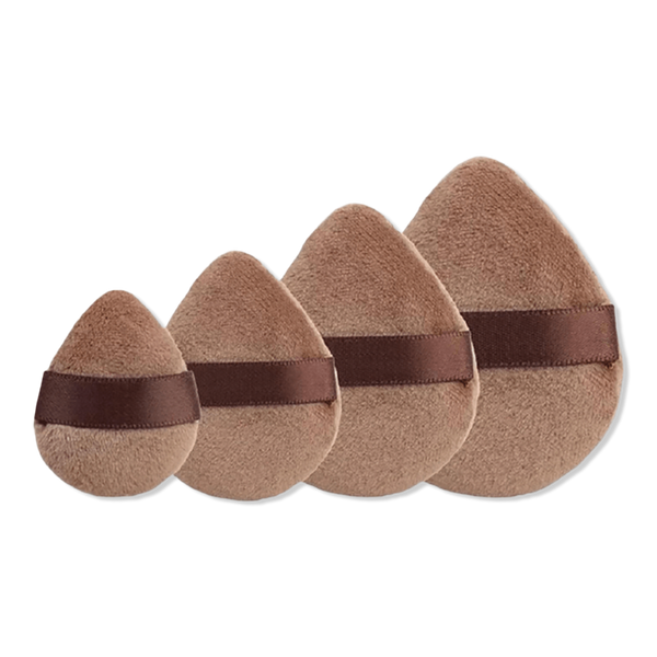 J.Cat Beauty 4 Assorted Brown Puffs #1