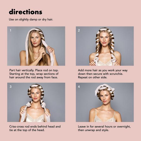 The Hair Edit Heatless Soft Ribbon Curl Set #4