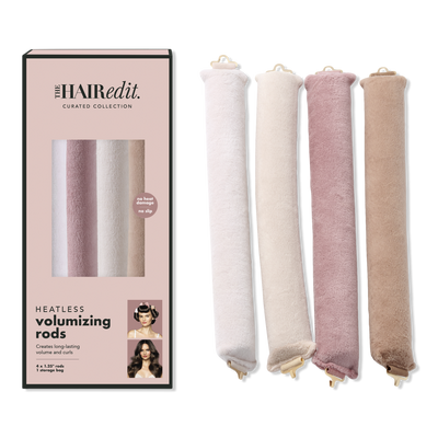 The Hair Edit Heatless Volumizing Hair Rods 4-Pack