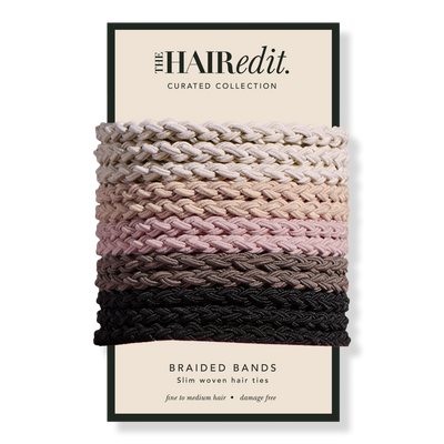 The Hair Edit Braided Bands Hair Ties Set