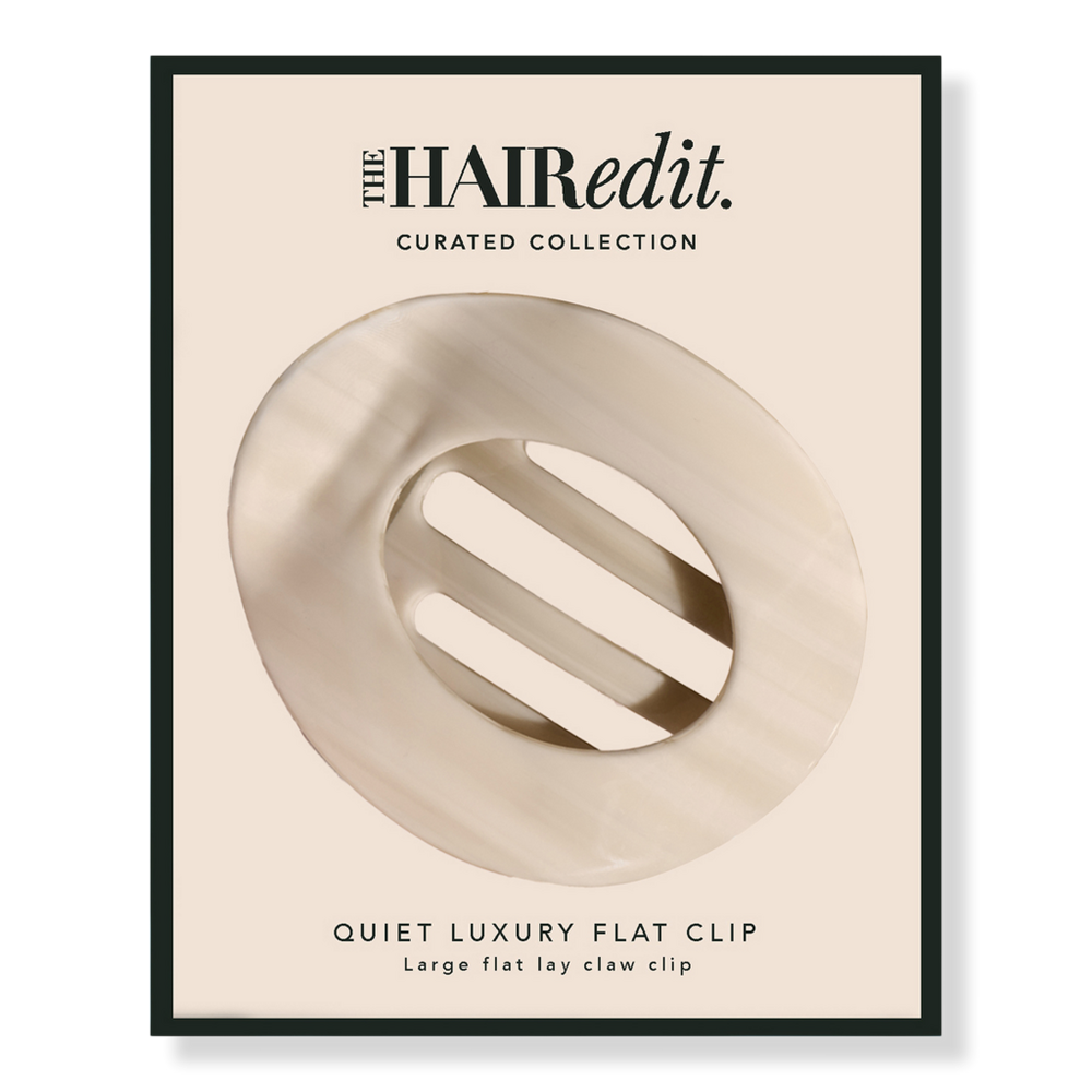 The Hair Edit Quiet Luxury Flat Lay Claw Clip