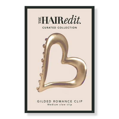 The Hair Edit Gilded Romance Heart Claw Clip